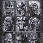 Iron Maiden – The Many Faces of Eddie 24 x 36 Inch Poster