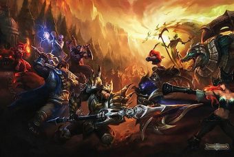 League of Legends 36 x 24 Inch Video Game Poster