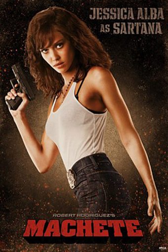 Machete – Jessica Alba as Sartana 24 x 36 Inch Character Movie Poster