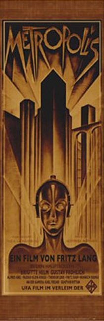 Metropolis 12 x 36 Inch Movie Poster