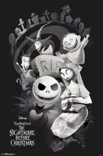 The Nightmare Before Christmas 22 x 34 Inch Movie Poster
