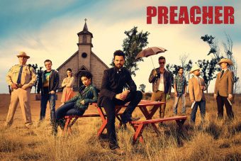 Preacher 36 x 24 Inch Character Group Shot Television Series Poster