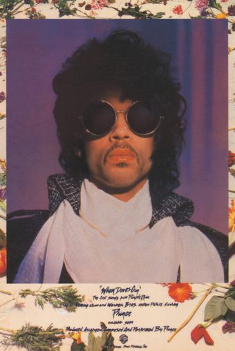 Prince Purple Rain When Doves Cry 24 x 36 Inch Teaser Movie Poster