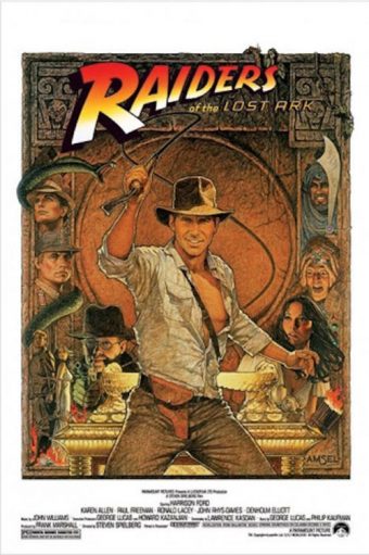 Raiders of the Lost Ark 24 x 36 Inch Movie Poster – Style B