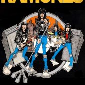 The Ramones Road to Ruin 24 x 33 Inch Illustrated Music Poster