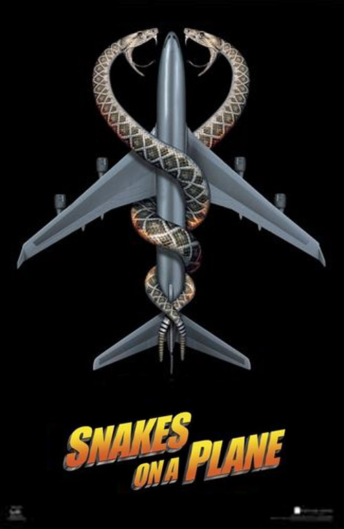 Snakes on a Plane 22 x 34 Inch Movie Poster