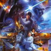 Star Wars Saga Character Collage 22 x 34 Inch Movie Poster