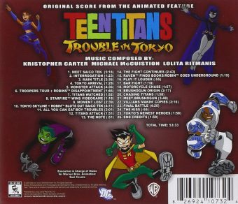 Teen Titans: Trouble in Tokyo – Original Score from the Animated Feature