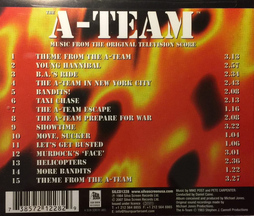 The A-Team Music from the Original Television Score [OOP]