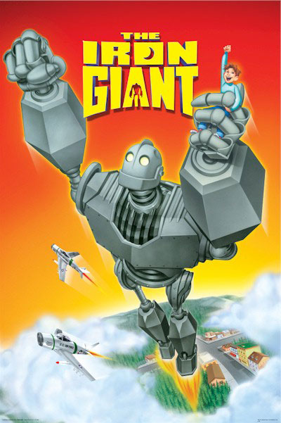 The Iron Giant 24 x 36 Inch Movie Poster