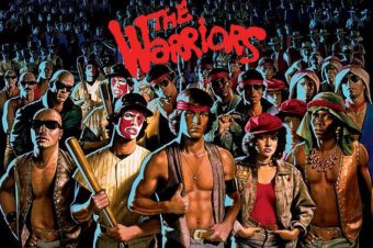 The Warriors – Mob Scene 36 x 24 Inch Painted Horizontal Movie Poster