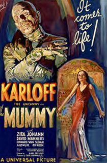 Boris Karloff as The Mummy 24 x 36 Inch Movie Poster