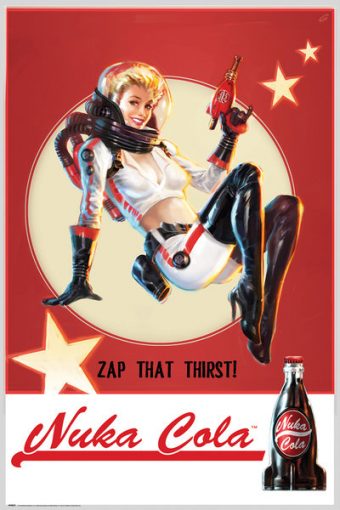 Fallout 4 – Nuka Cola 24 X 36 inch Video Game Poster