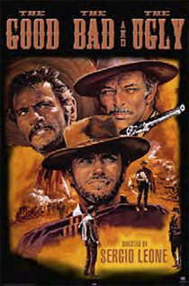 The Good, the Bad and the Ugly 24 x 36 Inch Movie Poster