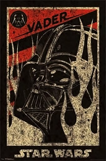 Star Wars Darth Vader Propaganda-Style 24 x 36 Inch Movie Poster