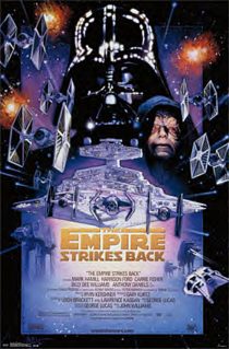 Star Wars: Episode V – The Empire Strikes Back Drew Struzan Painted Collage 23 x 35 Inch Movie Poster