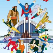 Super Friends Team 22 x 34 inch TV Series Poster