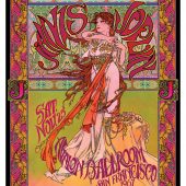 Janis Joplin at Avalon Ballroom, San Francisco 1967 Bob Masse 24 x 36 inch Rock Music Concert Poster