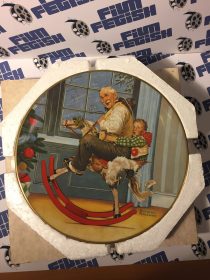 Official Norman Rockwell Christmas Plate 1976 – Royal Devon