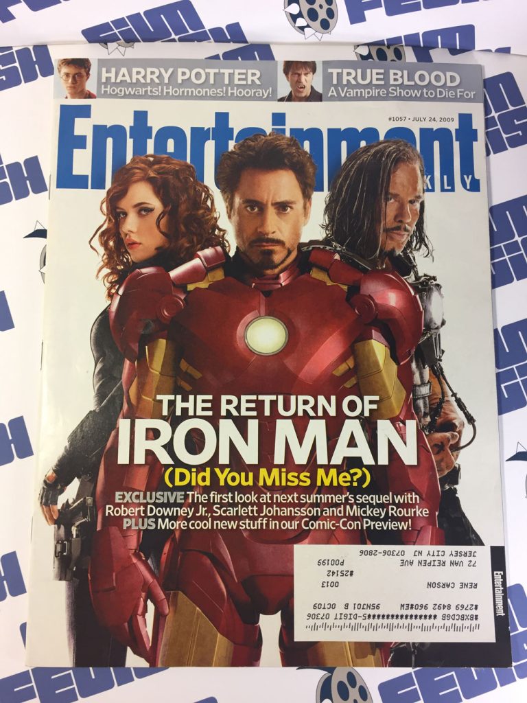 Entertainment Weekly Issue No. 1057 – July 24, 2009 – The Return of Iron Man, Comic-Con Preview