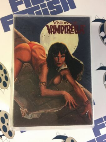 Vampirella 90-Pack Red Foil Stamped Topps Trading Card Set Featuring Art by Frank Frazetta, John Bolton and Many More (1995)