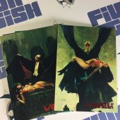 Vampirella 90-Pack Red Foil Stamped Topps Trading Card Set Featuring Art by Frank Frazetta, John Bolton and Many More (1995)