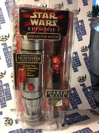 Star Wars Episode 1 Darth Maul Collector Watch by Hope Industries and Art Asylum (1999)