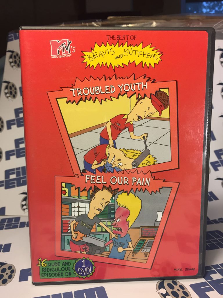 The Best Of Beavis And Butt-Head: Troubled Youth/Feel Our Pain – 16 Episodes on DVD