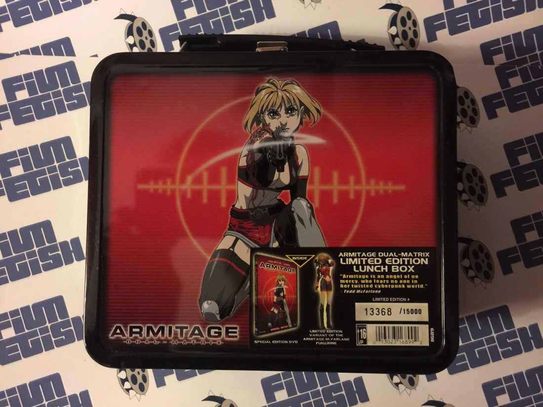 Armitage Dual Matrix Limited Edition Metal Lunch Box Dvd And