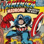 Captain America – Madbomb Marvel Comic Book Cover 24 X 36 inch Poster