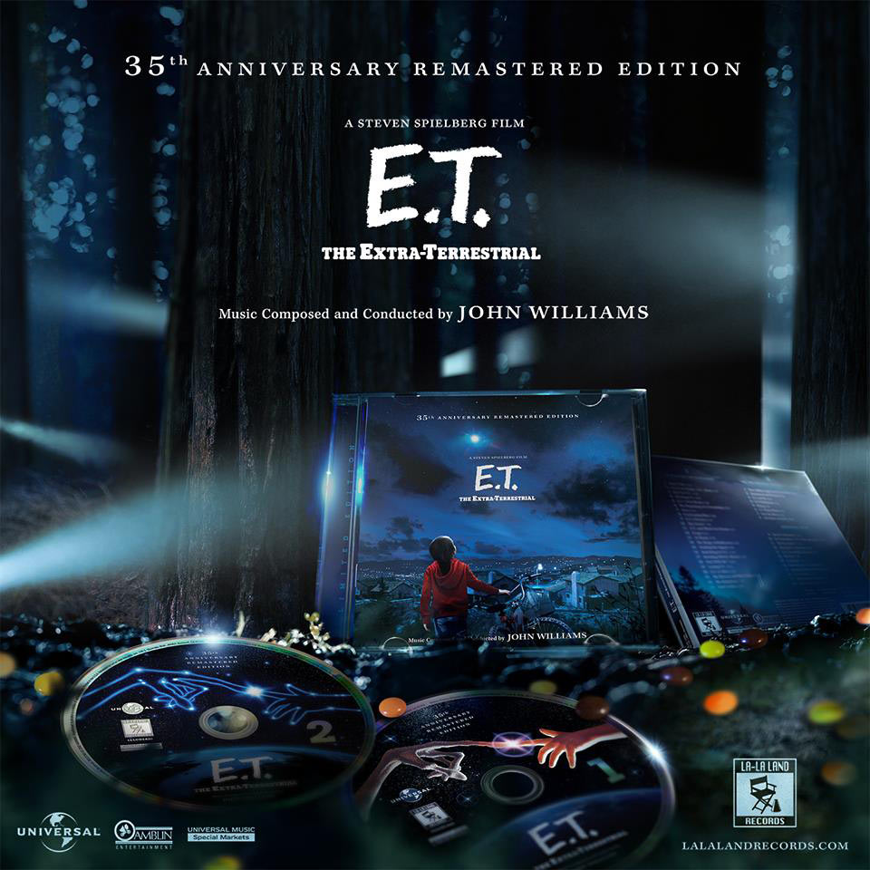 E.T. the Extra-Terrestrial: 35th Anniversary 2-Disc Re-Mastered Edition Soundtrack – Music by John Williams