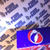 Grateful Dead 50th Anniversary 2-Pack Red and Blue Pint Glass Set