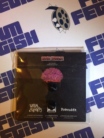 Limited Edition Brain Damage Enamel Collector Pin