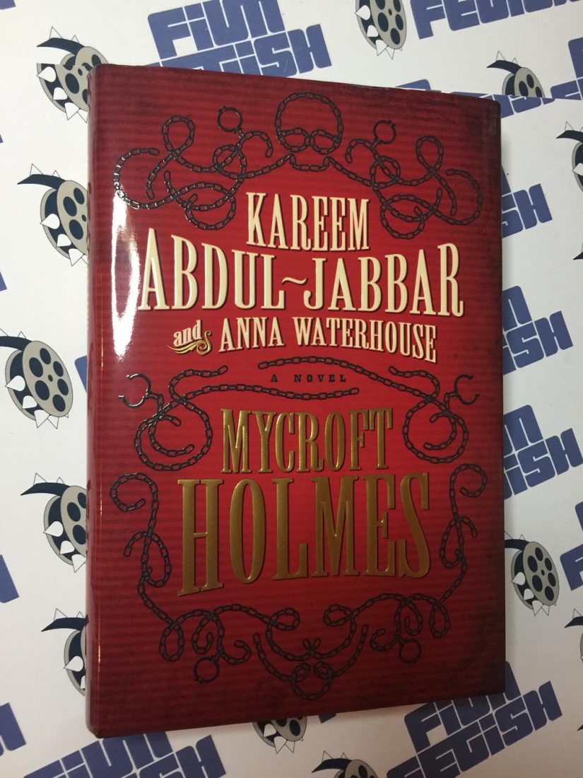 Mycroft Holmes 1st Edition signed by Kareem Abdul-Jabbar and Anna Waterhouse (Hardcover, 2015)