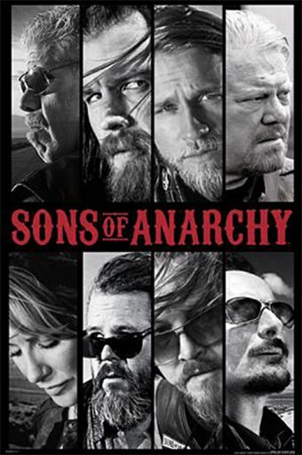 Sons of Anarchy Samcro 24 x 36 inch Television Series Poster
