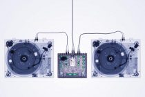 X-Ray Decks Turntables 36 X 24 inch DJ Music Poster