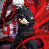 Tokyo Ghoul Kaneki Red Pose 24 x 36 inch Anime Series Poster