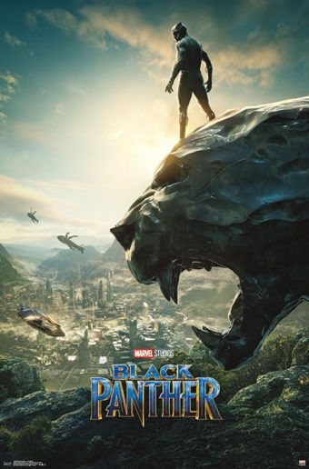 Black Panther Advance One Sheet 22 x 34 inch Movie Poster