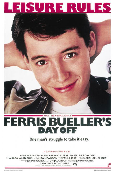 Ferris Bueller’s Day Off 24 x 36 inch Movie Poster