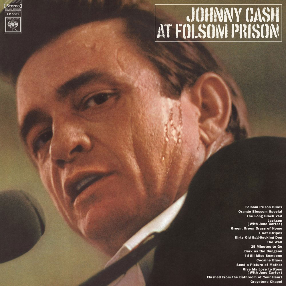 Johnny Cash in Concert at Folsom Prison – Vinyl