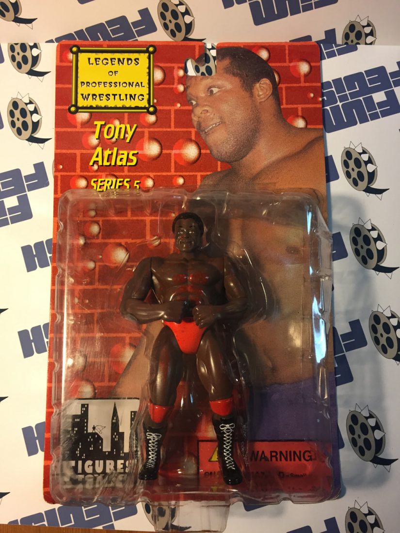 Legends of Professional Wrestling Series 5 Bloody Tony Atlas Action Figure 2000 for sale online 