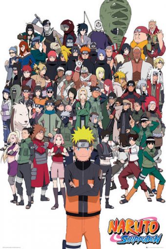 Naruto Shippuden 24 x 36 inch Anime Poster