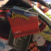 Superman All Over Printed 18 Inch Backpack