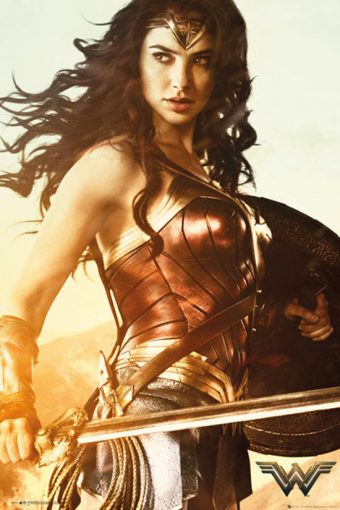 Wonder Woman – Sword and Shield 24 x 36 inch Movie Poster