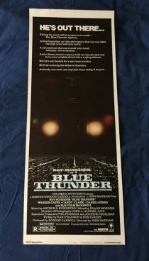 Blue Thunder Original Insert 14 x 36 inch Movie Poster