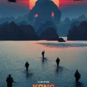 Kong: Skull Island Beach Scene 22 x 34 inch Teaser Movie Poster