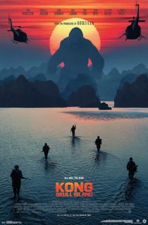 Kong: Skull Island Beach Scene 22 x 34 inch Teaser Movie Poster