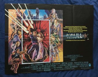 Krull 40 x 30 inch Original Movie Poster