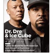 Rolling Stone Magazine Dr. Dre and Ice Cube Portrait 22 x 34 inch Cover Poster + Magazine Subscription