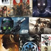 Rogue One: A Star Wars Story Character Collage 23 x 34 inch Movie Poster